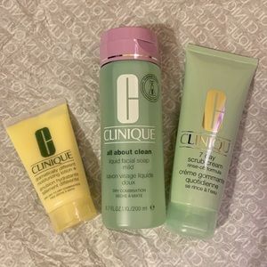 Clinique full size skincare bundle